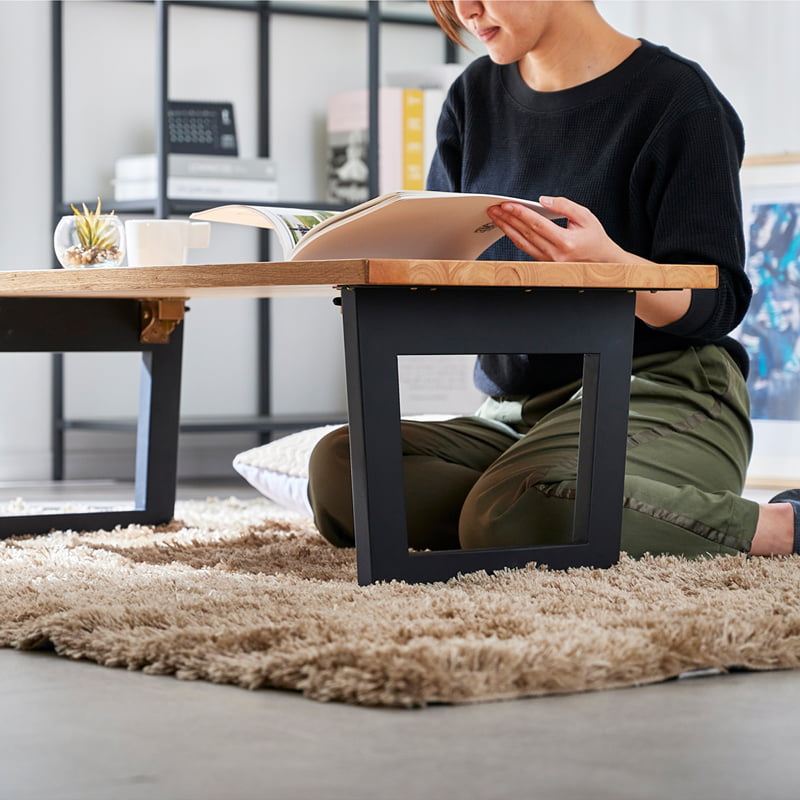 センターテーブル 100cm 折りたたみ 絃