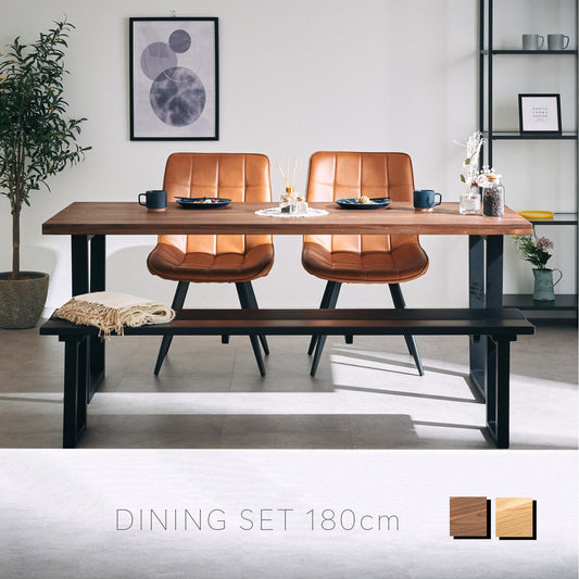 ダイニングセット 180cm 4点セット 4人掛け アリスAL