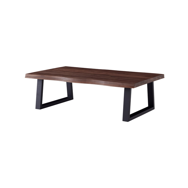 センターテーブル 120cm ウォールナット 琥珀