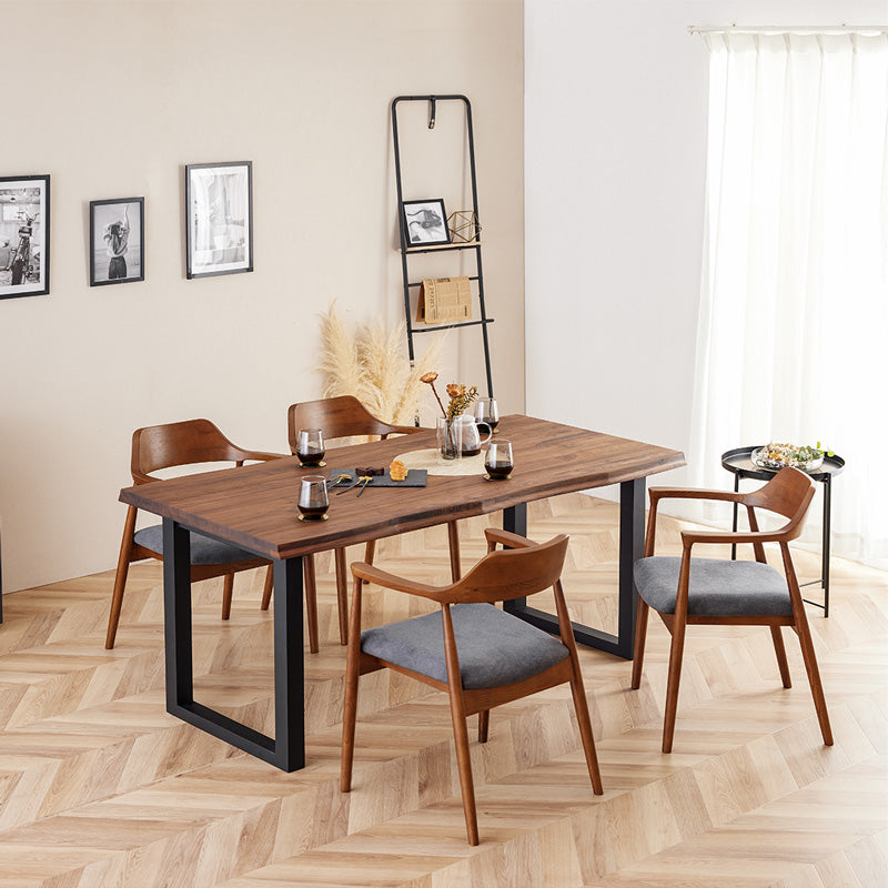 ダイニングチェア 4脚セット 肘付き ロティ