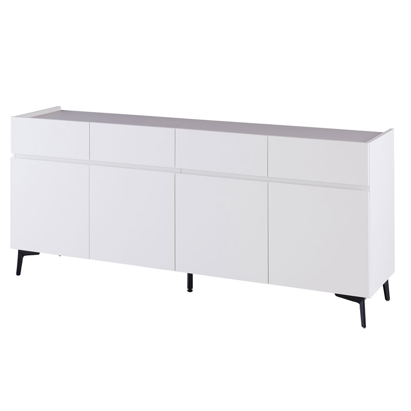 【組立・設置付配送】 サイドボード キャビネット 180cm 脚付き 日本製 大川家具 マット2