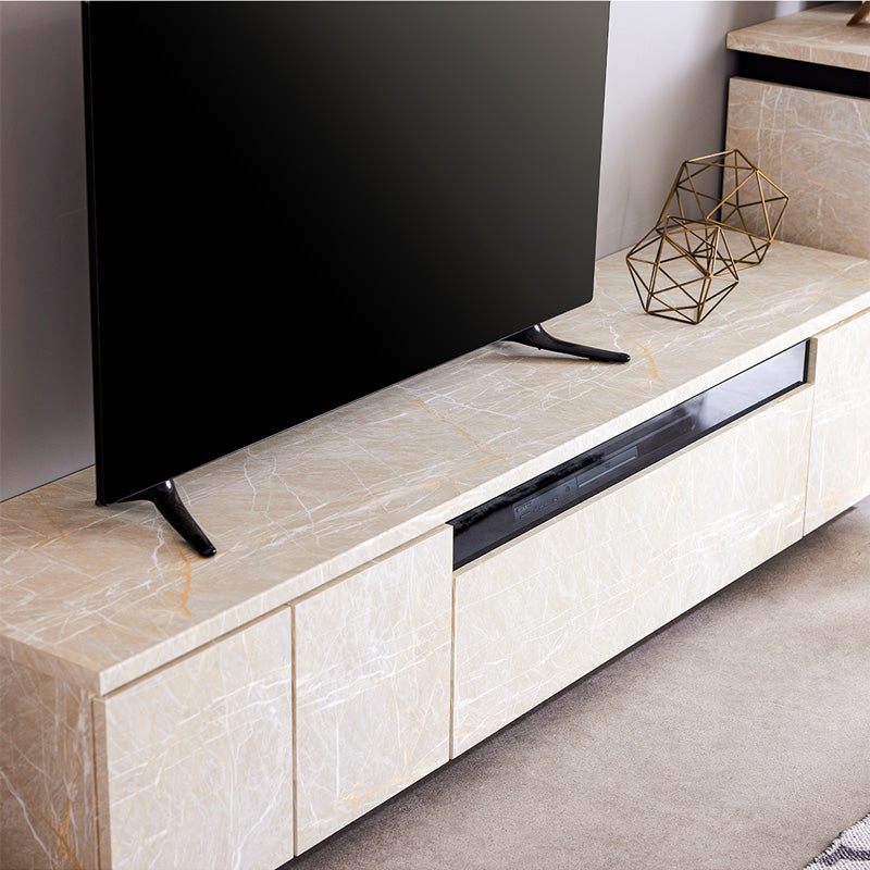 テレビ台 ローボード 180cm 大理石柄 日本製 大川家具 モア2