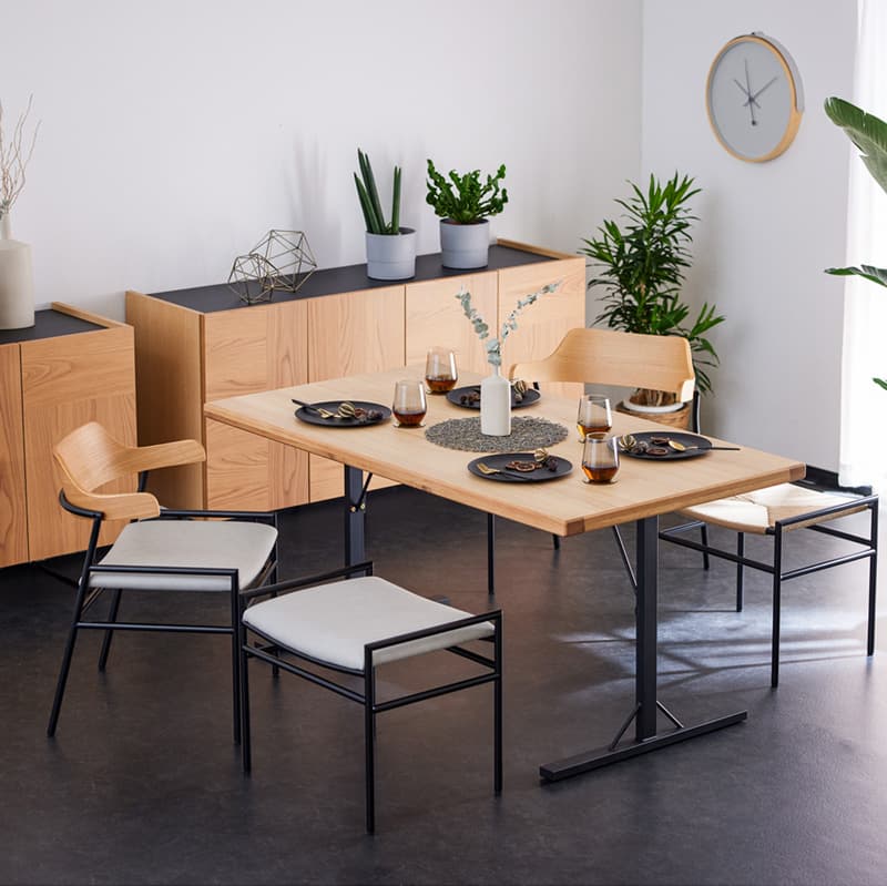 ダイニングスツール 1脚 単品 ペーパーコード FABレザー クロス