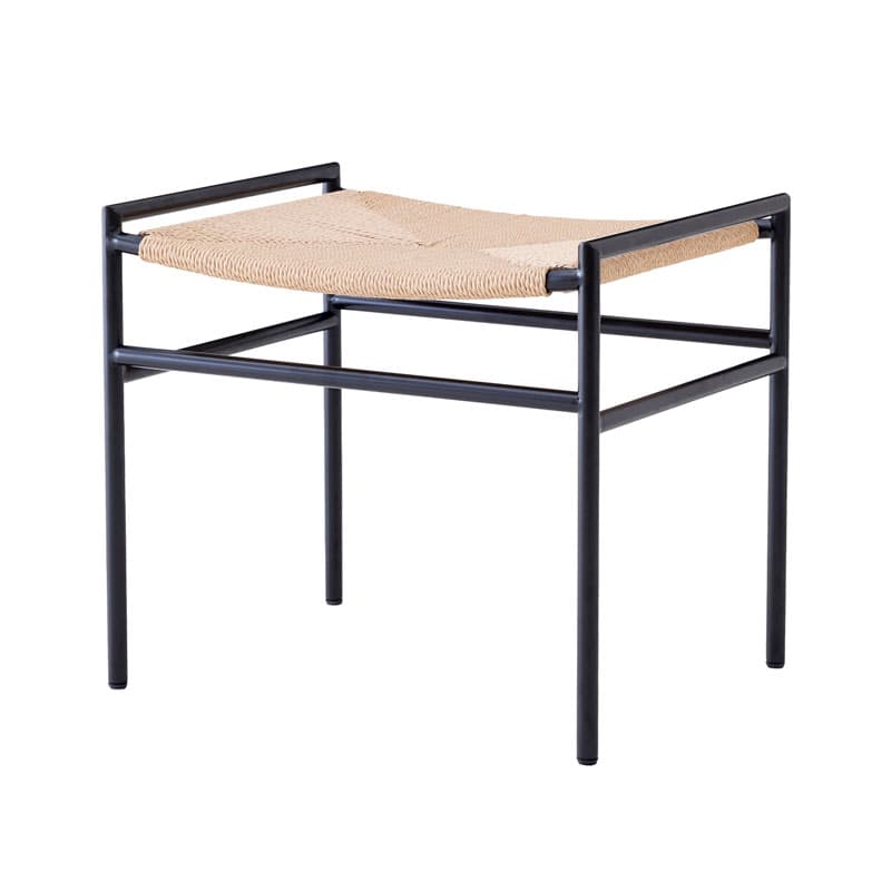 ダイニングスツール 1脚 単品 ペーパーコード FABレザー クロス