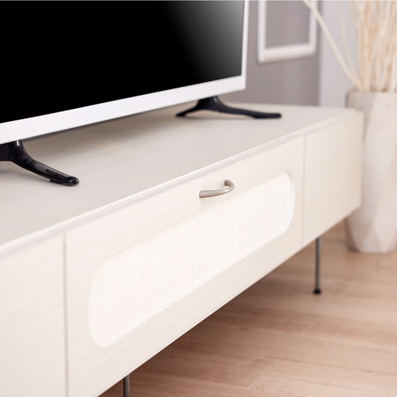 テレビボード テレビ台 180cm 白 脚付き 日本製 大川家具 シエル
