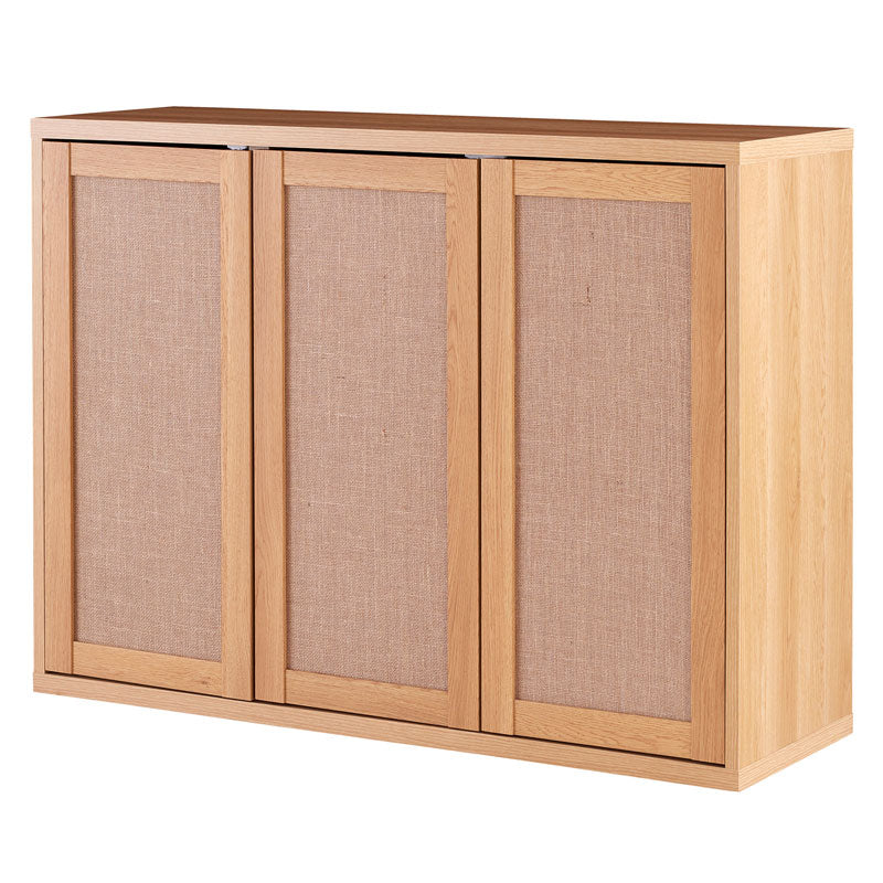 キャビネット 80cm 120cm 大川家具 麻 サイドボード ヘム