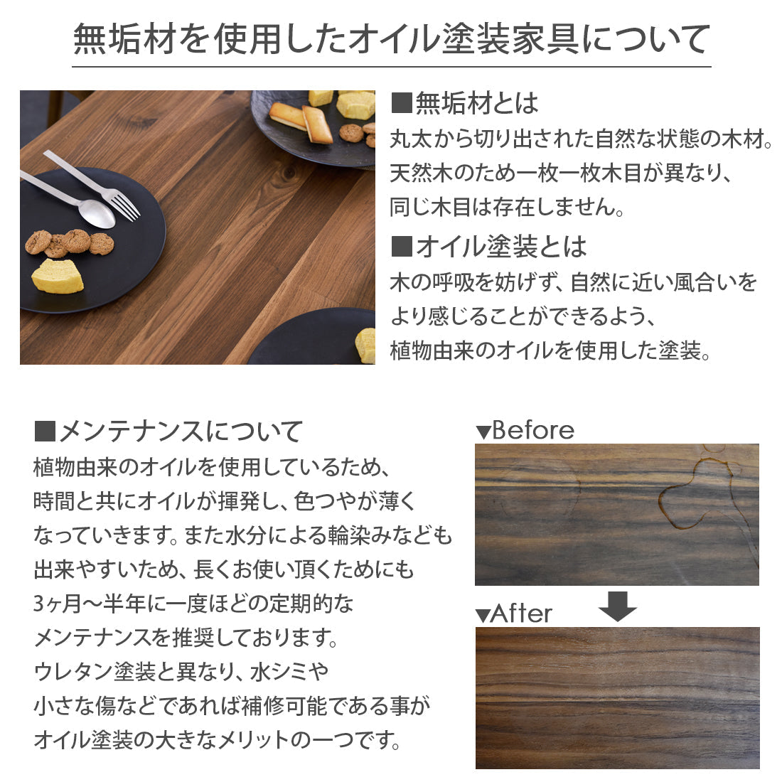 ダイニングテーブル 単品 185cm 6人掛け ウォールナット マドラス