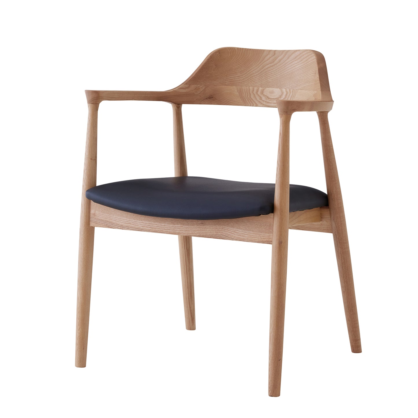 ダイニングチェア 1脚 単品 肘付き ロティ