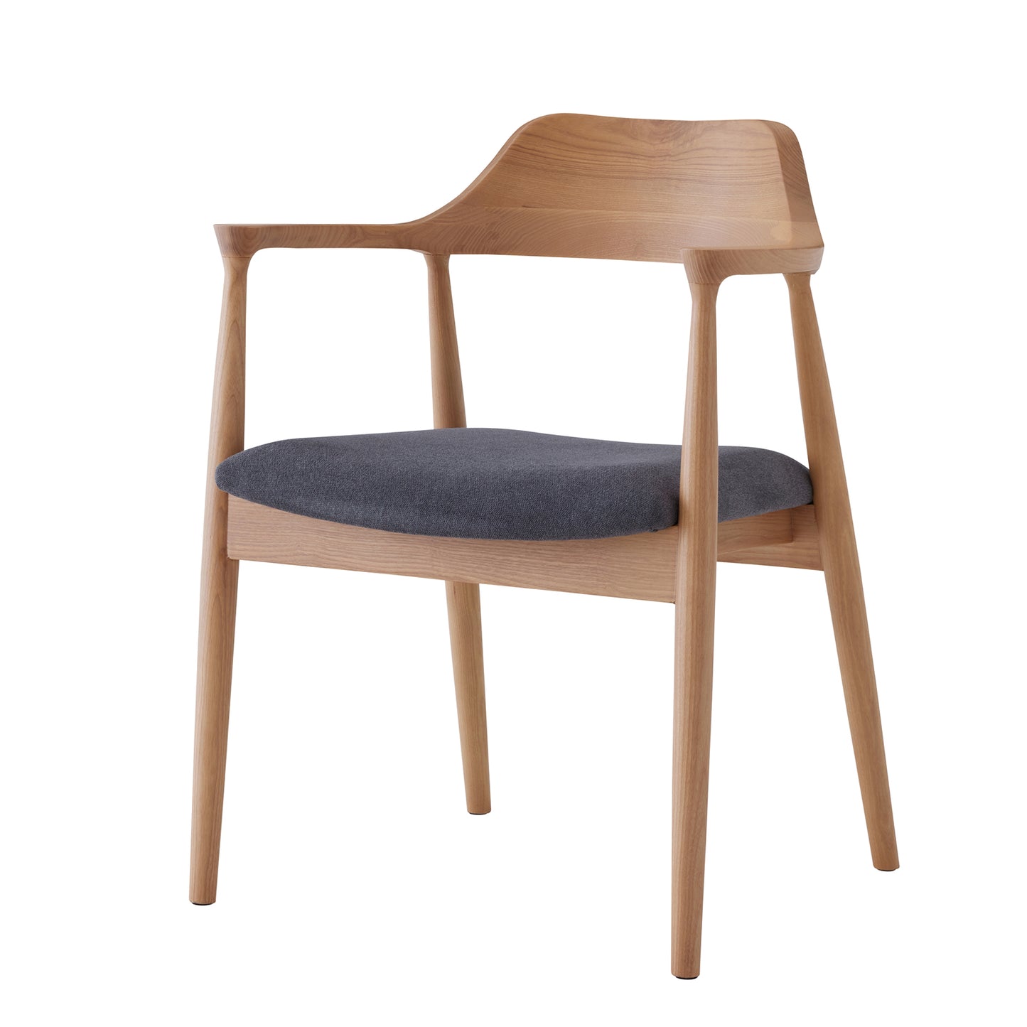 ダイニングチェア 1脚 単品 肘付き ロティ