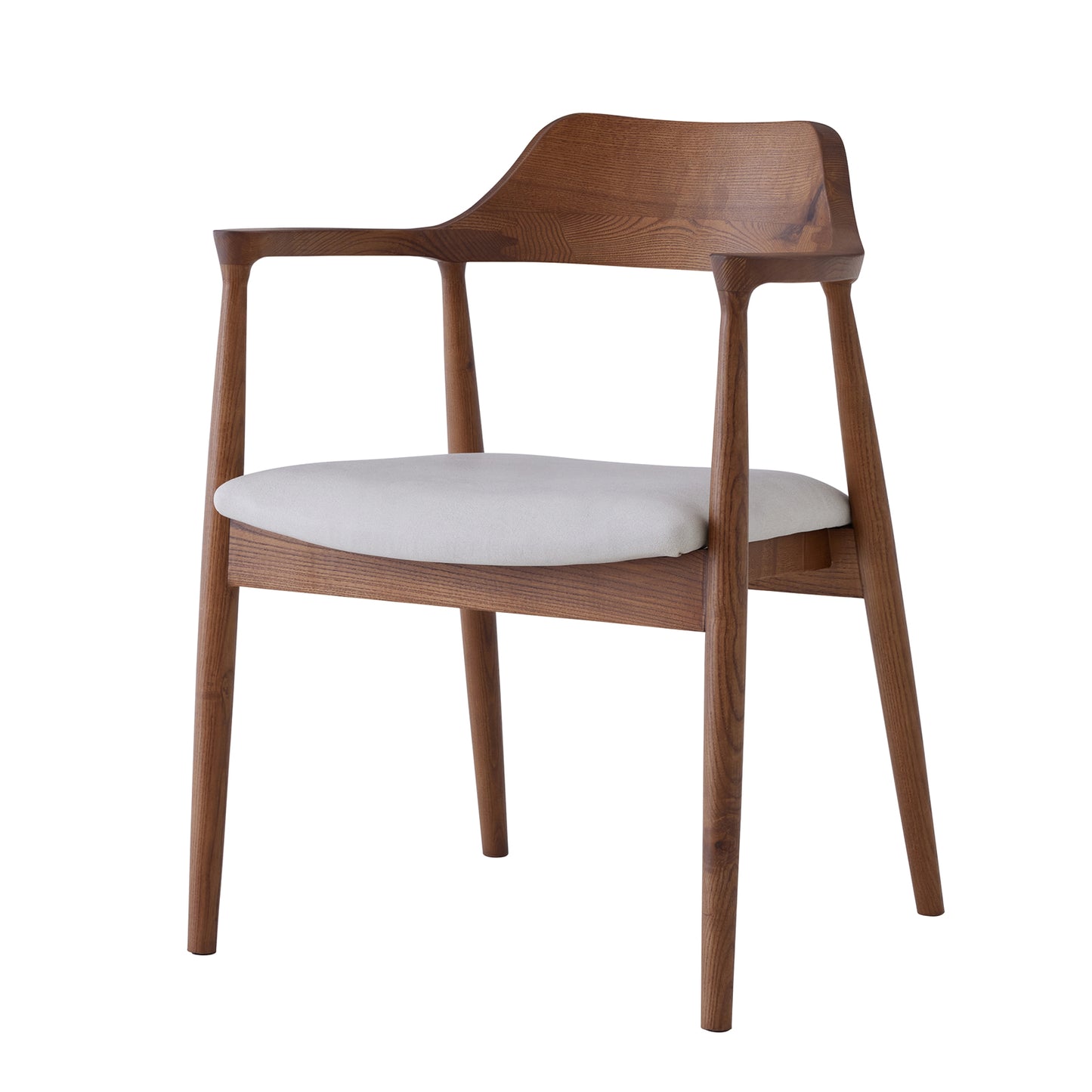 ダイニングチェア 1脚 単品 肘付き ロティ