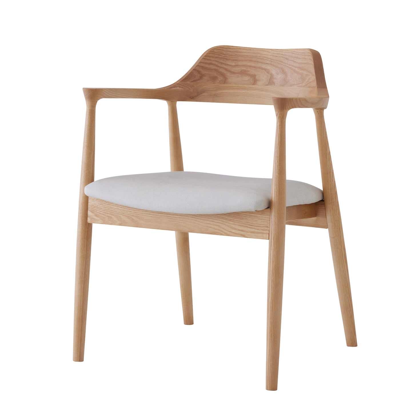 ダイニングチェア 1脚 単品 肘付き ロティ