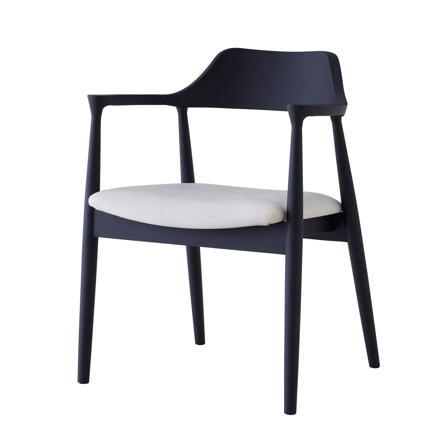 ダイニングチェア 1脚 単品 肘付き ロティ