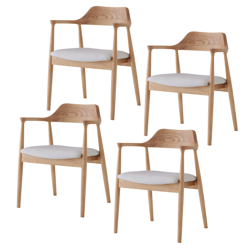 ダイニングチェア 4脚セット 肘付き ロティ