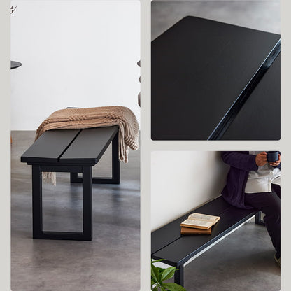 ダイニングベンチ 145cm 2人掛け 単品 ブラック マドラス