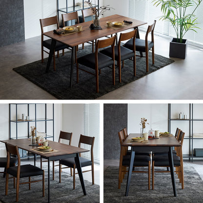 ダイニングセット 150cm 165cm 180cm  ウォールナット カインドA Kチェアセット