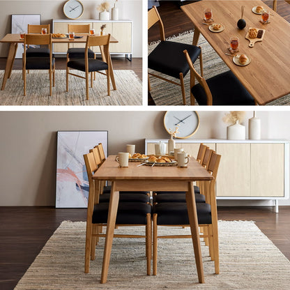 ダイニングセット 150cm 165cm 180cm  オーク カインドA Kチェアセット