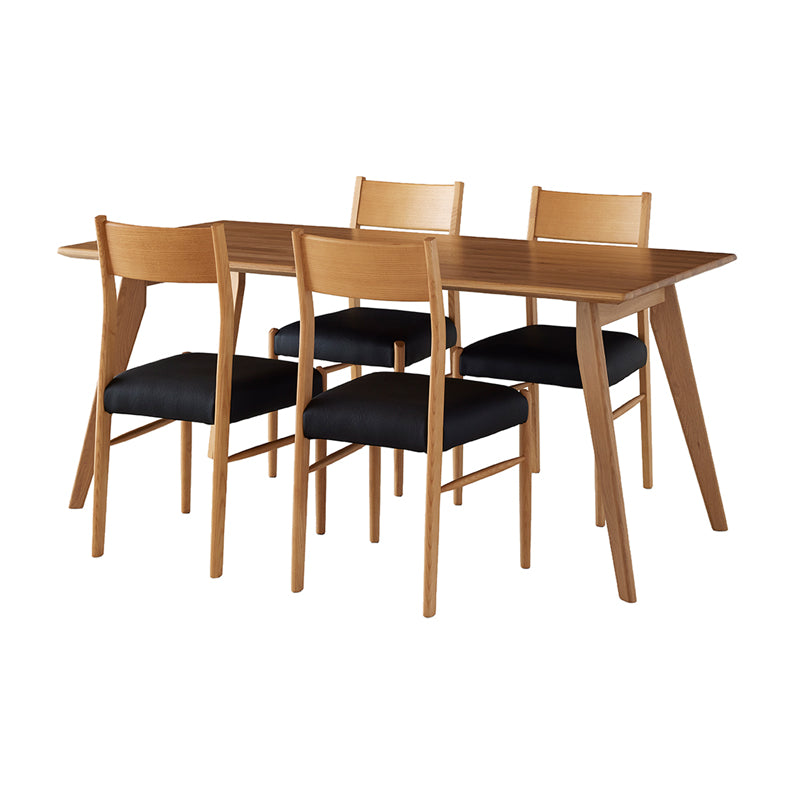 ダイニングセット 150cm 165cm 180cm  オーク カインドA Kチェアセット