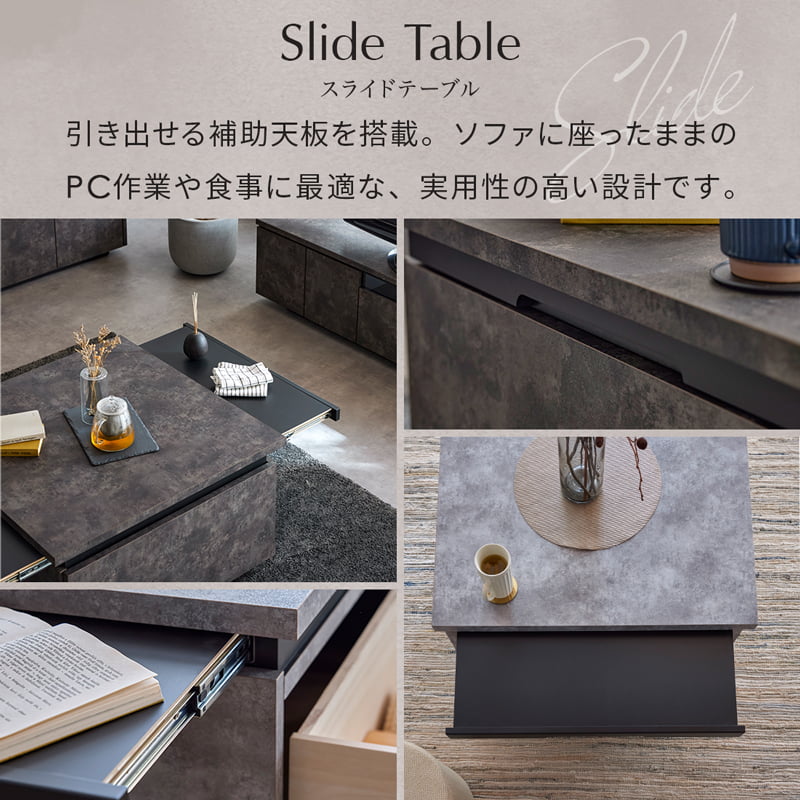 センターテーブル  リビングテーブル 80 正方形 大川家具 国産 完成品 GRI