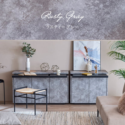 サイドボード キャビネット 幅120cm リビング収納  大川家具 国産 完成品 GRI