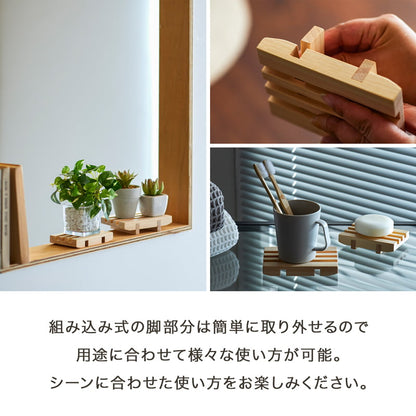 檜 ヒノキ ミニトレー 小物置き 九州産ひのき ウッドミニトレイ