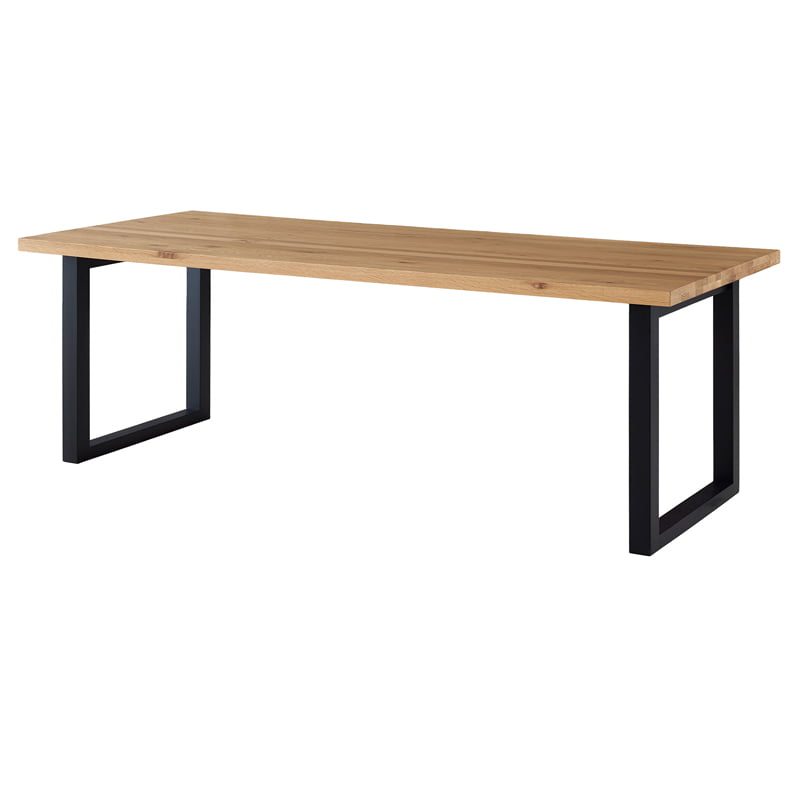 【組立・設置付配送】 ダイニングテーブル 210cm 単品 6人 食卓テーブル  シモワ