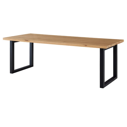 【組立・設置付配送】 ダイニングテーブル 210cm 単品 6人 食卓テーブル  シモワ