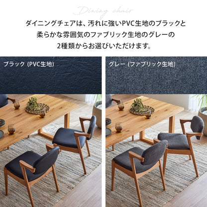 ダイニングセット 180cm 4点セット 4人 チェア ベンチ オーク シモワ